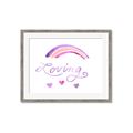 Picture of Loving Rainbow _GroupedProduct_Rectangle_Landscape_Mini_ _GroupedProduct_Rectangle_Landscape_Framed_Matted_