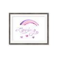 Picture of Loving Rainbow _GroupedProduct_Rectangle_Landscape_Mini_ _GroupedProduct_Rectangle_Landscape_Framed_Matted_
