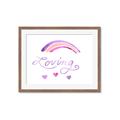 Picture of Loving Rainbow _GroupedProduct_Rectangle_Landscape_Mini_ _GroupedProduct_Rectangle_Landscape_Framed_Matted_