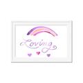 Picture of Loving Rainbow _GroupedProduct_Rectangle_Landscape_Mini_ _GroupedProduct_Rectangle_Landscape_Framed_Matted_