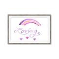 Picture of Loving Rainbow _GroupedProduct_Rectangle_Landscape_Mini_ _GroupedProduct_Rectangle_Landscape_Framed_Matted_