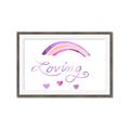 Picture of Loving Rainbow _GroupedProduct_Rectangle_Landscape_Mini_ _GroupedProduct_Rectangle_Landscape_Framed_Matted_