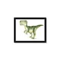 Picture of Green Dino _GroupedProduct_Rectangle_Landscape_Mini_ _GroupedProduct_Rectangle_Landscape_Framed_Matted_