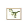 Picture of Green Dino _GroupedProduct_Rectangle_Landscape_Mini_ _GroupedProduct_Rectangle_Landscape_Framed_Matted_