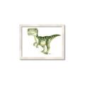 Picture of Green Dino _GroupedProduct_Rectangle_Landscape_Mini_ _GroupedProduct_Rectangle_Landscape_Framed_Matted_