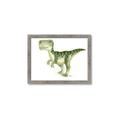 Picture of Green Dino _GroupedProduct_Rectangle_Landscape_Mini_ _GroupedProduct_Rectangle_Landscape_Framed_Matted_