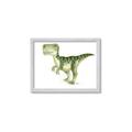 Picture of Green Dino _GroupedProduct_Rectangle_Landscape_Mini_ _GroupedProduct_Rectangle_Landscape_Framed_Matted_