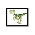 Picture of Green Dino _GroupedProduct_Rectangle_Landscape_Mini_ _GroupedProduct_Rectangle_Landscape_Framed_Matted_