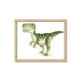Picture of Green Dino _GroupedProduct_Rectangle_Landscape_Mini_ _GroupedProduct_Rectangle_Landscape_Framed_Matted_