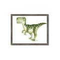 Picture of Green Dino _GroupedProduct_Rectangle_Landscape_Mini_ _GroupedProduct_Rectangle_Landscape_Framed_Matted_
