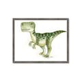 Picture of Green Dino _GroupedProduct_Rectangle_Landscape_Mini_ _GroupedProduct_Rectangle_Landscape_Framed_Matted_
