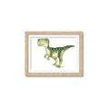 Picture of Green Dino _GroupedProduct_Rectangle_Landscape_Mini_ _GroupedProduct_Rectangle_Landscape_Framed_Matted_