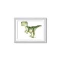 Picture of Green Dino _GroupedProduct_Rectangle_Landscape_Mini_ _GroupedProduct_Rectangle_Landscape_Framed_Matted_