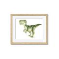 Picture of Green Dino _GroupedProduct_Rectangle_Landscape_Mini_ _GroupedProduct_Rectangle_Landscape_Framed_Matted_