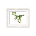 Picture of Green Dino _GroupedProduct_Rectangle_Landscape_Mini_ _GroupedProduct_Rectangle_Landscape_Framed_Matted_