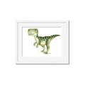Picture of Green Dino _GroupedProduct_Rectangle_Landscape_Mini_ _GroupedProduct_Rectangle_Landscape_Framed_Matted_