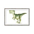 Picture of Green Dino _GroupedProduct_Rectangle_Landscape_Mini_ _GroupedProduct_Rectangle_Landscape_Framed_Matted_