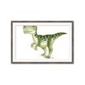 Picture of Green Dino _GroupedProduct_Rectangle_Landscape_Mini_ _GroupedProduct_Rectangle_Landscape_Framed_Matted_
