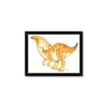 Picture of Yellow Dino _GroupedProduct_Rectangle_Landscape_Mini_ _GroupedProduct_Rectangle_Landscape_Framed_Matted_