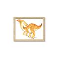 Picture of Yellow Dino _GroupedProduct_Rectangle_Landscape_Mini_ _GroupedProduct_Rectangle_Landscape_Framed_Matted_
