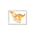 Picture of Yellow Dino _GroupedProduct_Rectangle_Landscape_Mini_ _GroupedProduct_Rectangle_Landscape_Framed_Matted_