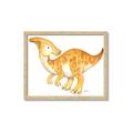 Picture of Yellow Dino _GroupedProduct_Rectangle_Landscape_Mini_ _GroupedProduct_Rectangle_Landscape_Framed_Matted_
