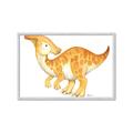 Picture of Yellow Dino _GroupedProduct_Rectangle_Landscape_Mini_ _GroupedProduct_Rectangle_Landscape_Framed_Matted_