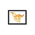Picture of Yellow Dino _GroupedProduct_Rectangle_Landscape_Mini_ _GroupedProduct_Rectangle_Landscape_Framed_Matted_
