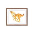 Picture of Yellow Dino _GroupedProduct_Rectangle_Landscape_Mini_ _GroupedProduct_Rectangle_Landscape_Framed_Matted_