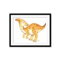 Picture of Yellow Dino _GroupedProduct_Rectangle_Landscape_Mini_ _GroupedProduct_Rectangle_Landscape_Framed_Matted_