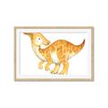 Picture of Yellow Dino _GroupedProduct_Rectangle_Landscape_Mini_ _GroupedProduct_Rectangle_Landscape_Framed_Matted_
