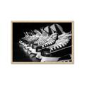Picture of Pairs of Hockey Skates _GroupedProduct_Rectangle_Landscape_Mini_ _GroupedProduct_Rectangle_Landscape_Framed_Matted_