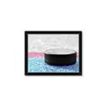 Picture of Hockey Puck  _GroupedProduct_Rectangle_Landscape_Mini_ _GroupedProduct_Rectangle_Landscape_Framed_Matted_