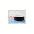 Picture of Hockey Puck  _GroupedProduct_Rectangle_Landscape_Mini_ _GroupedProduct_Rectangle_Landscape_Framed_Matted_
