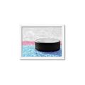 Picture of Hockey Puck  _GroupedProduct_Rectangle_Landscape_Mini_ _GroupedProduct_Rectangle_Landscape_Framed_Matted_
