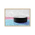 Picture of Hockey Puck  _GroupedProduct_Rectangle_Landscape_Mini_ _GroupedProduct_Rectangle_Landscape_Framed_Matted_