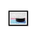 Picture of Hockey Puck  _GroupedProduct_Rectangle_Landscape_Mini_ _GroupedProduct_Rectangle_Landscape_Framed_Matted_