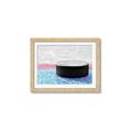 Picture of Hockey Puck  _GroupedProduct_Rectangle_Landscape_Mini_ _GroupedProduct_Rectangle_Landscape_Framed_Matted_