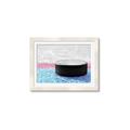 Picture of Hockey Puck  _GroupedProduct_Rectangle_Landscape_Mini_ _GroupedProduct_Rectangle_Landscape_Framed_Matted_