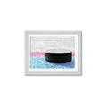 Picture of Hockey Puck  _GroupedProduct_Rectangle_Landscape_Mini_ _GroupedProduct_Rectangle_Landscape_Framed_Matted_
