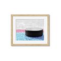 Picture of Hockey Puck  _GroupedProduct_Rectangle_Landscape_Mini_ _GroupedProduct_Rectangle_Landscape_Framed_Matted_
