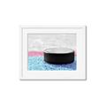 Picture of Hockey Puck  _GroupedProduct_Rectangle_Landscape_Mini_ _GroupedProduct_Rectangle_Landscape_Framed_Matted_