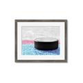 Picture of Hockey Puck  _GroupedProduct_Rectangle_Landscape_Mini_ _GroupedProduct_Rectangle_Landscape_Framed_Matted_