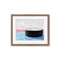 Picture of Hockey Puck  _GroupedProduct_Rectangle_Landscape_Mini_ _GroupedProduct_Rectangle_Landscape_Framed_Matted_