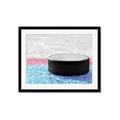Picture of Hockey Puck  _GroupedProduct_Rectangle_Landscape_Mini_ _GroupedProduct_Rectangle_Landscape_Framed_Matted_