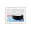 Picture of Hockey Puck  _GroupedProduct_Rectangle_Landscape_Mini_ _GroupedProduct_Rectangle_Landscape_Framed_Matted_