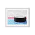 Picture of Hockey Puck  _GroupedProduct_Rectangle_Landscape_Mini_ _GroupedProduct_Rectangle_Landscape_Framed_Matted_