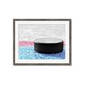 Picture of Hockey Puck  _GroupedProduct_Rectangle_Landscape_Mini_ _GroupedProduct_Rectangle_Landscape_Framed_Matted_