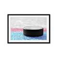 Picture of Hockey Puck  _GroupedProduct_Rectangle_Landscape_Mini_ _GroupedProduct_Rectangle_Landscape_Framed_Matted_