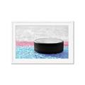 Picture of Hockey Puck  _GroupedProduct_Rectangle_Landscape_Mini_ _GroupedProduct_Rectangle_Landscape_Framed_Matted_